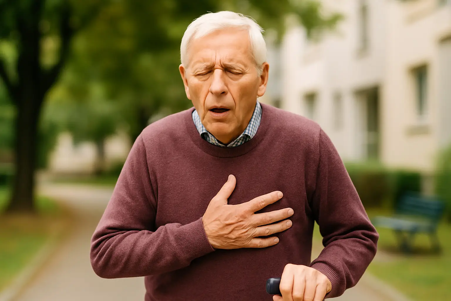Fatiga al caminar y dificultad respiratoria
