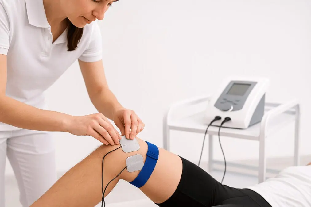 Electroterapia en rodilla para aliviar el dolor y acelerar la recuperación – Fisioterapia TMKiné, Madrid