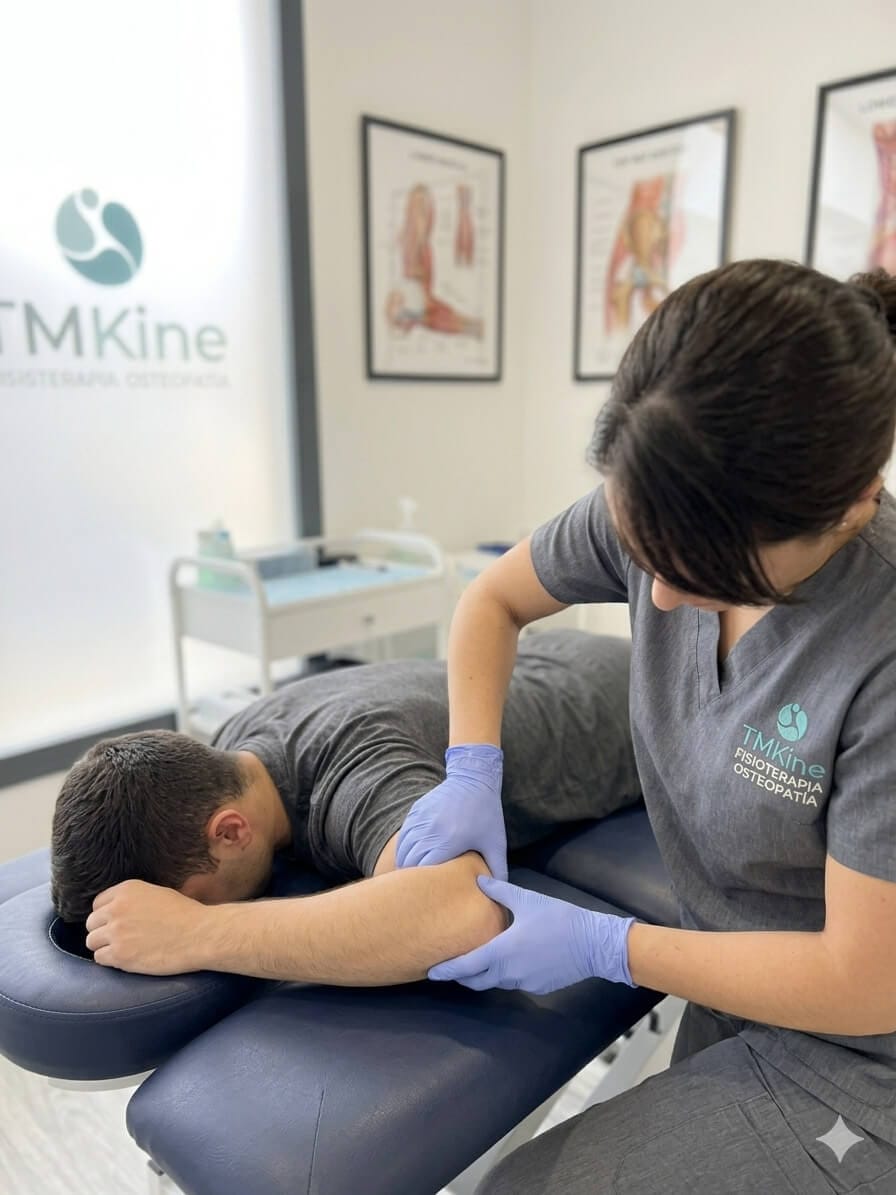 Tratamiento de magnetoterapia avanzada para epicondilitis en TMKine